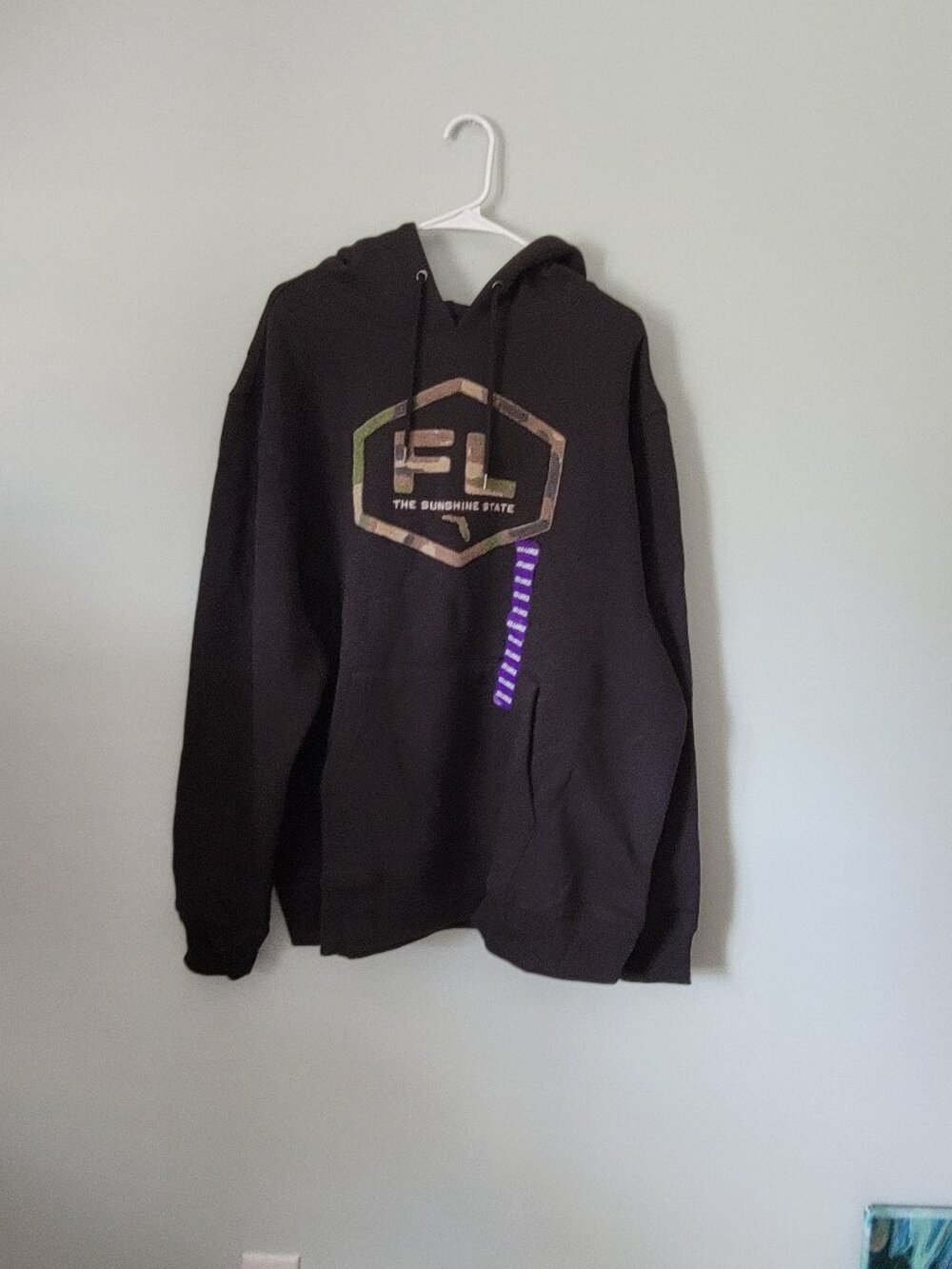 Florida Hoodie Men's XXL State Of Mine Unisex Long Sleeve The Sunshine State NWT
